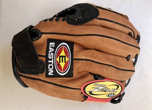 NOS Vintage Easton Z-Flex Youth Baseball Glove 10.5" Genuine Leather - Thumbnail 2