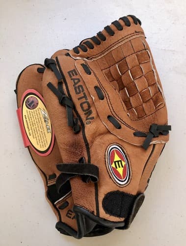 NOS Vintage Easton Z-Flex Youth Baseball Glove 11" Genuine Leather - Thumbnail 2