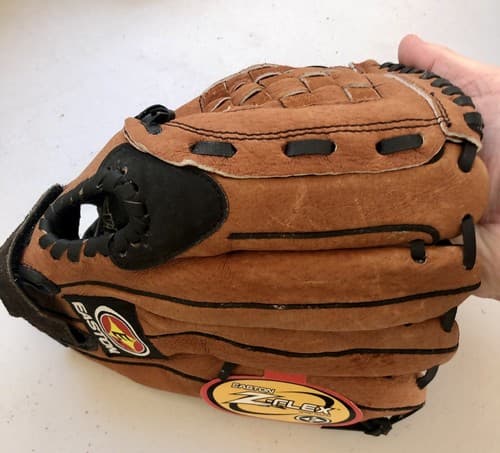 NOS Vintage Easton Z-Flex Youth Baseball Glove 11" Genuine Leather - Thumbnail 5