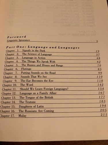 A Mouthful of Air: Language Languages. Especially English 1st Edition Hardcover - Thumbnail 5