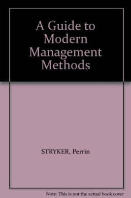 A Guide to Modern Management Methods 1954 HC - Image 1