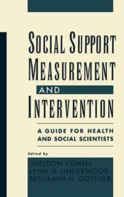 Social Support Measurement / Intervention Guide for Health and Social Scientists - Image 1