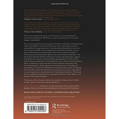 Peace in International Relations Routledge Studies Peace Conflict Resolution - Thumbnail 2
