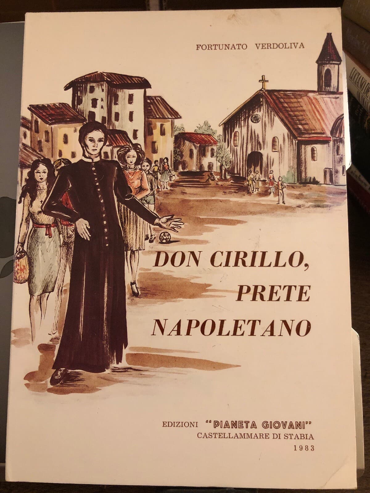 H5/ Author AUTOGRAPHED/ DON CIRILLO PRETE NAPOLETANO - Fortunato Verdoliva - Image 1