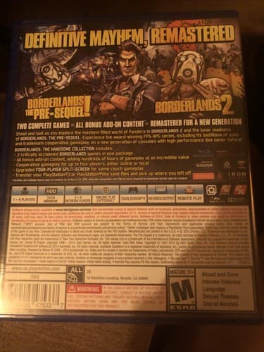 Borderlands: The Handsome Collection (PlayStation 4, 2015) - Thumbnail 5