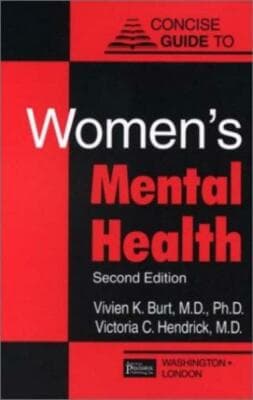Concise Guide to Women's Mental Health (Concise Guides) - Image 1
