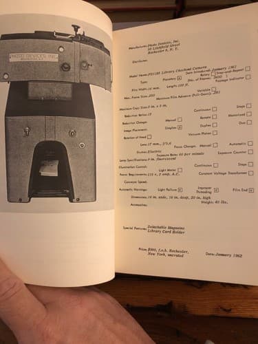 Guide to Microreproduction Equipment, second edition 1962 Fascinating History! - Thumbnail 5