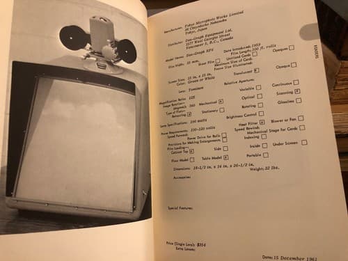 Guide to Microreproduction Equipment, second edition 1962 Fascinating History! - Thumbnail 6