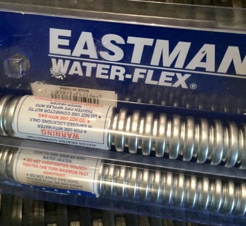 Eastman Water-Flex #48281 18" x 3/4" Electric Water Heater Installation Kit - Thumbnail 3