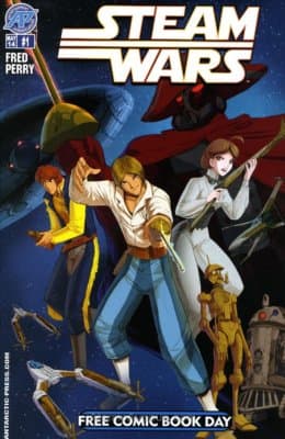 Steam Wars #1 (2nd) VF/NM ; Antarctic comic book - Image 1