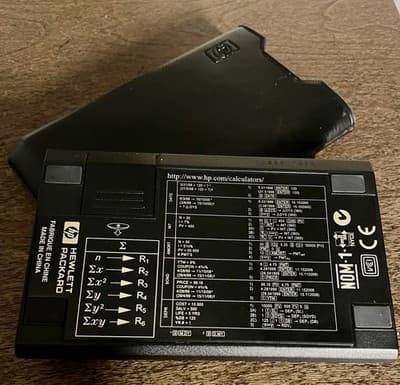 Clean Vintage Hewlett Packard HP-12C Programmable Financial Calculator - Thumbnail 2