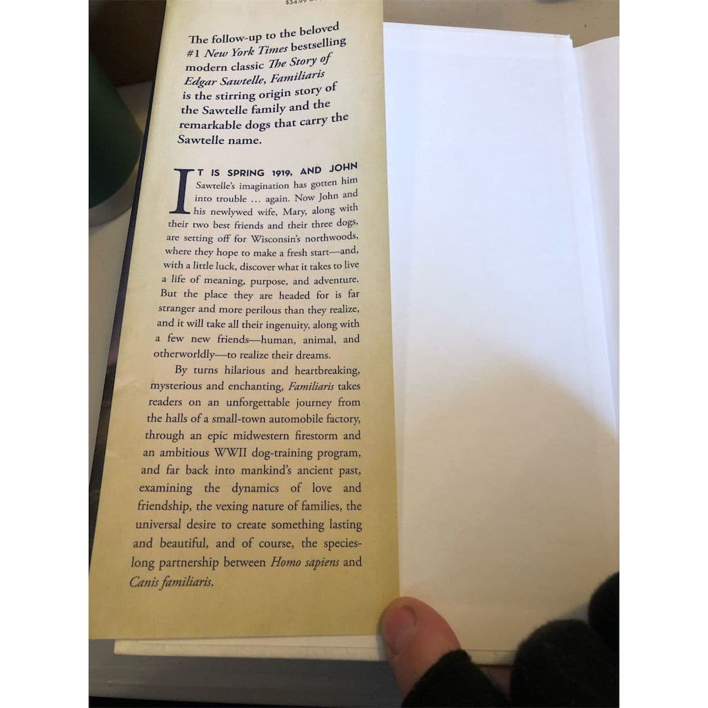 Familiaris by David Wroblewski Hardcover Fiction 2024 New Release - Thumbnail 2