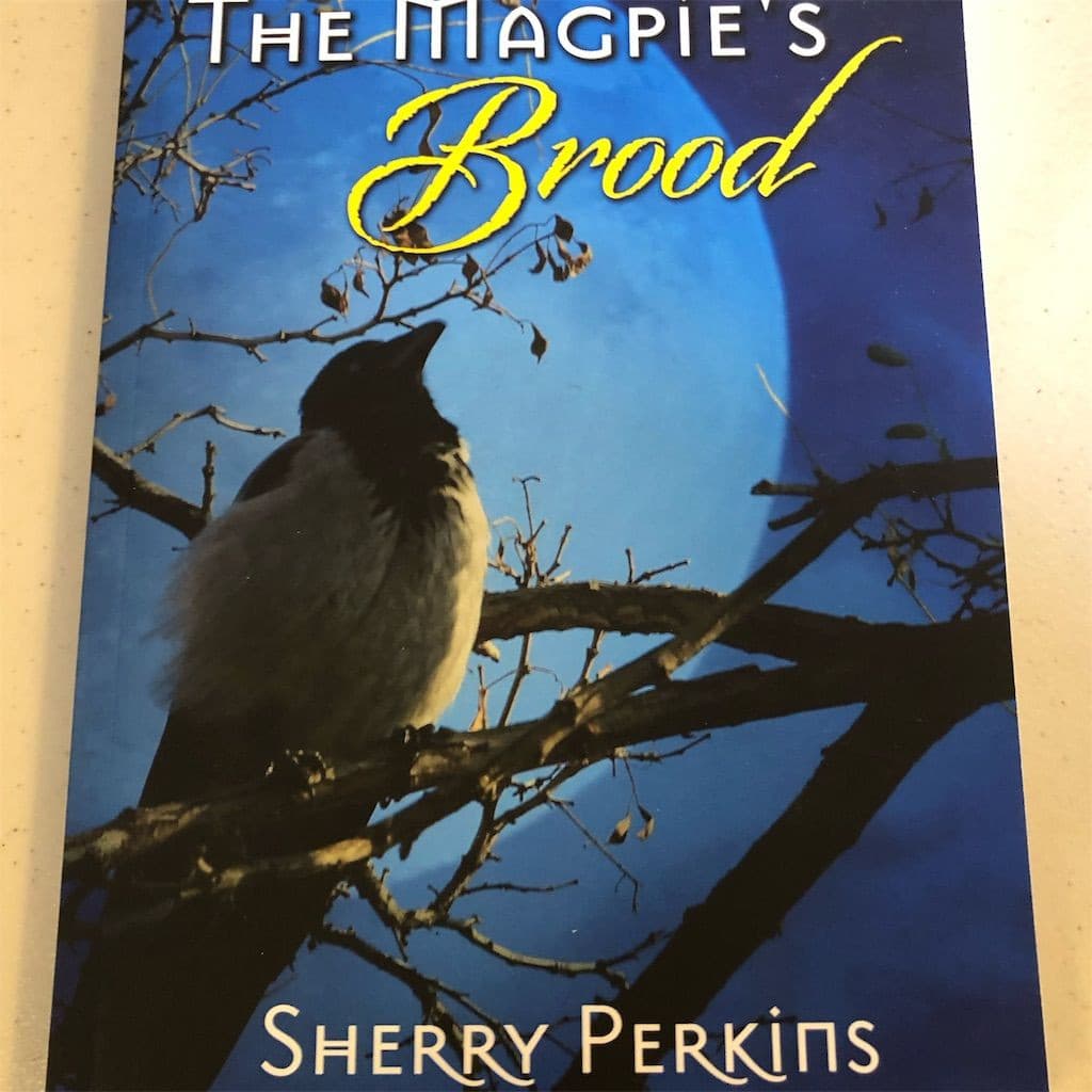The Magpie's Brood by Sherry Perkins Fantasy Mystery Paperback Novel - Image 1
