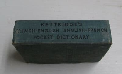 Pocket dictionary of the French and English languages - Image 1