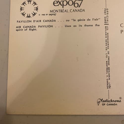 Expo 67 in Montreal, Canada, features the iconic Air Canada Pavilion - Thumbnail 3
