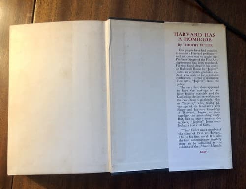 Three Thirds of a Ghost Timothy fuller 1941 1st edition w/jacket RARE - Thumbnail 8
