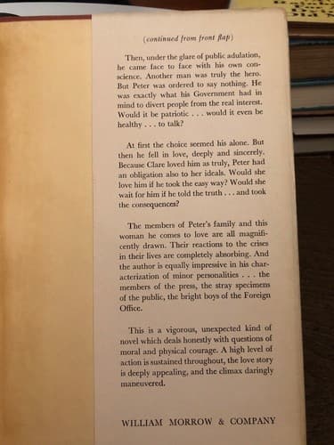 sword without scabbard 1950 1st edition hc robin estridge - Thumbnail 6