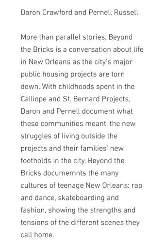Beyond The Bricks (Neighborhood Story Project) - Thumbnail 2