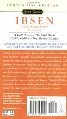 Four Major Plays, Volume I (Signet Classics) - Thumbnail 3