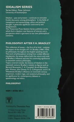 Philosophy After F.h. Bradley: A Collection of Essays (Idealism Series) - Thumbnail 2