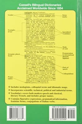 Cassell's Standard Italian Dictionary, Thumb-indexed [no jacket] - Thumbnail 2