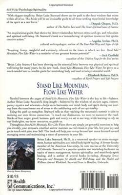 AUTOGRAPHED Stand Like Mountain Flow Like Water Reflections Stress Spirituality - Thumbnail 2