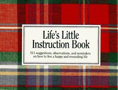 Life's Little Instruction Book - Image 1