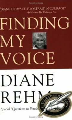 AUTOGRAPHED 1ST EDITION. Finding My Voice - Diane Rehm - Image 1