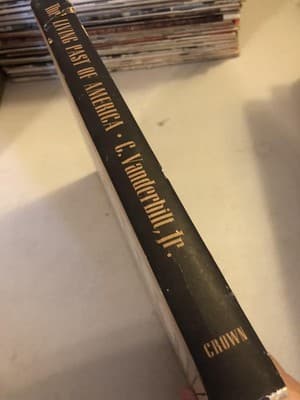 Vintage The Living Past Of America Cornelius Vanderbilt Jr Hardcover Illustrated - Thumbnail 3