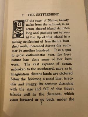 Vintage 1913 Caleb Matthews An Idyl Of The Maine Coast McLaughlin HC Illustrated - Thumbnail 5
