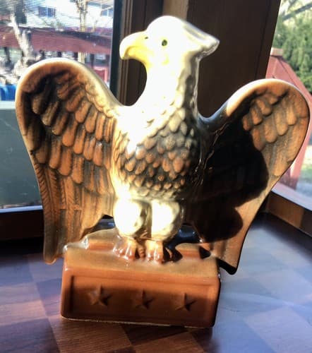 Emigrant Industrial Savings Bank Bald Eagle Coin Bank by Contemporary Ceramics - Image 1