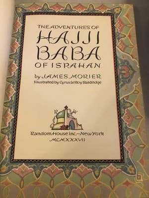 Vintage 1937 The Adventures Of Hajji Baba Of Ispahan James Morier HC Illus Book - Thumbnail 5