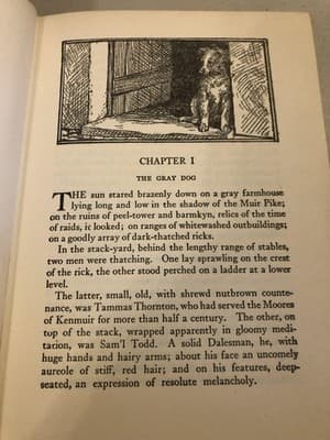 Vintage Bob Son Of Battle Alfred Ollivant Famous Dog Stories HC DJ Illus - Thumbnail 9