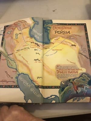 Vintage 1937 The Adventures Of Hajji Baba Of Ispahan James Morier HC Illus Book - Thumbnail 4