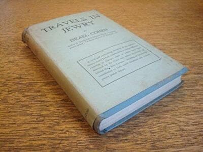 Travels in Jewry 1st edition 1st printing 1952 Israel Cohen pub. Goldston London - Image 1