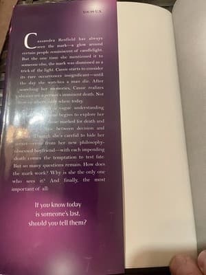 The Mark by Jen Nadol - First Edition YA Fiction Novel - Thumbnail 4