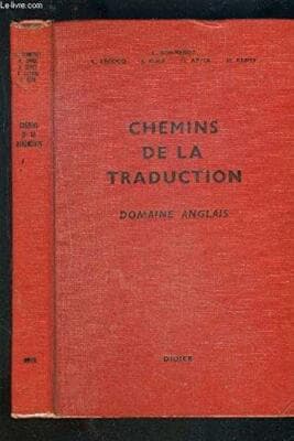 Chemins De La Traduction, Domaine Anglais - Image 1