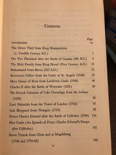 great escapes 1952 1st edition Basil Davenport pub Sloane - Thumbnail 4