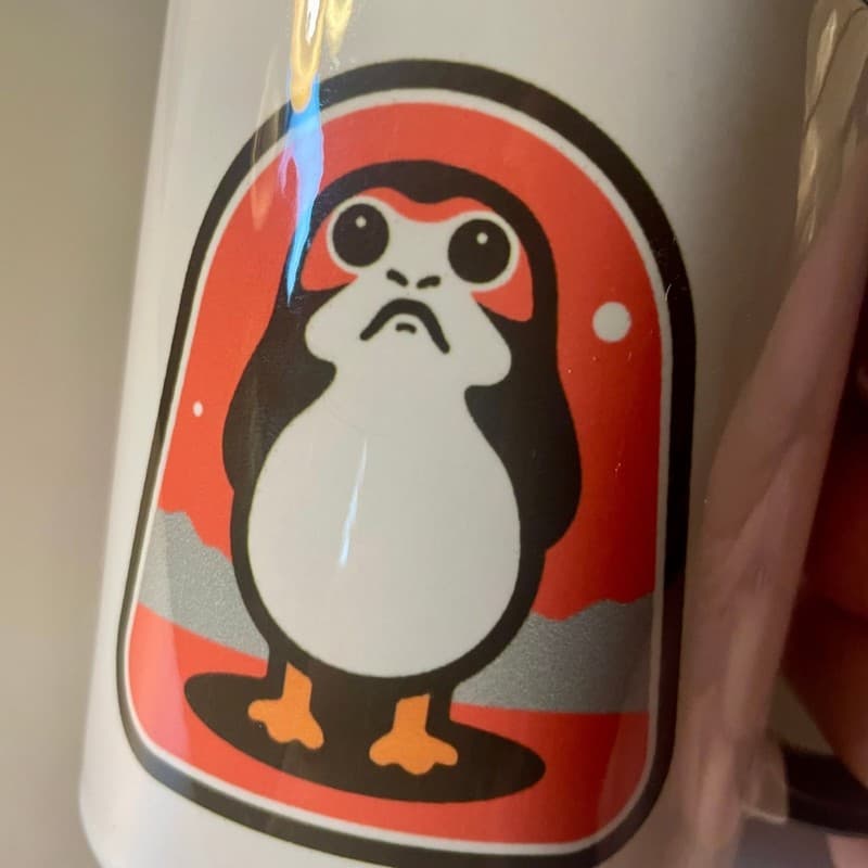 Star Wars: The Last Jedi Porg Badge Mug - Thumbnail 3