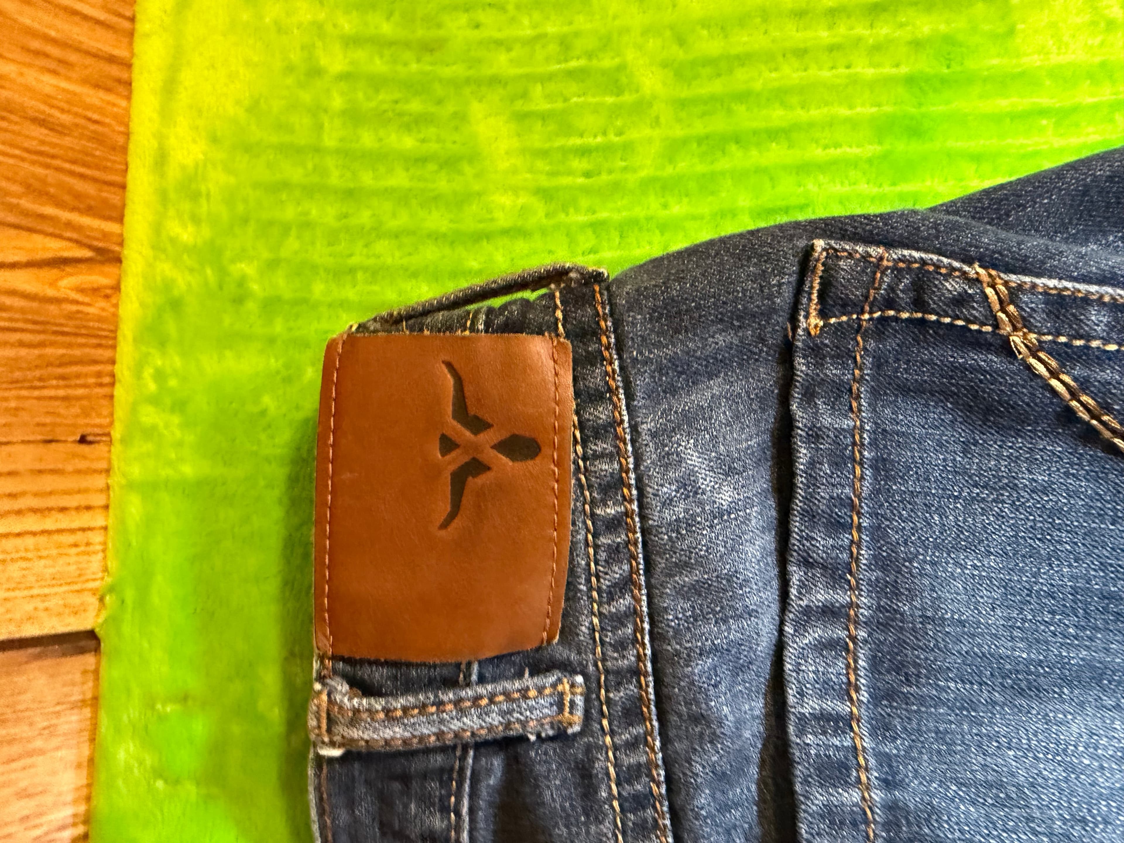 Wrangler 20X No. 42 Vintage Bootcut Jeans Mens 34x34 Western Cowboy Distressed - Thumbnail 9