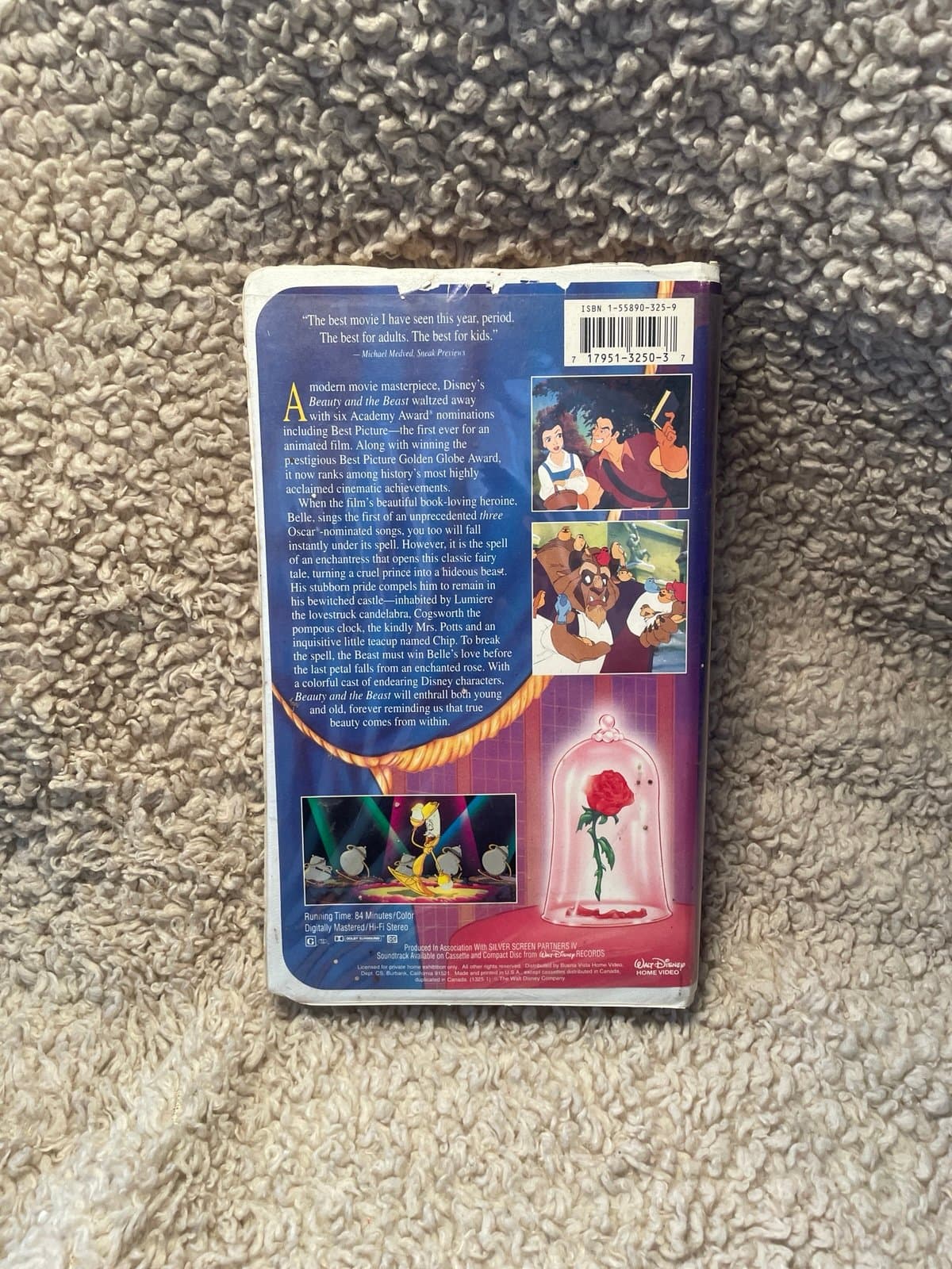 Beauty & The Beast VHS Tape 1325 - Thumbnail 3