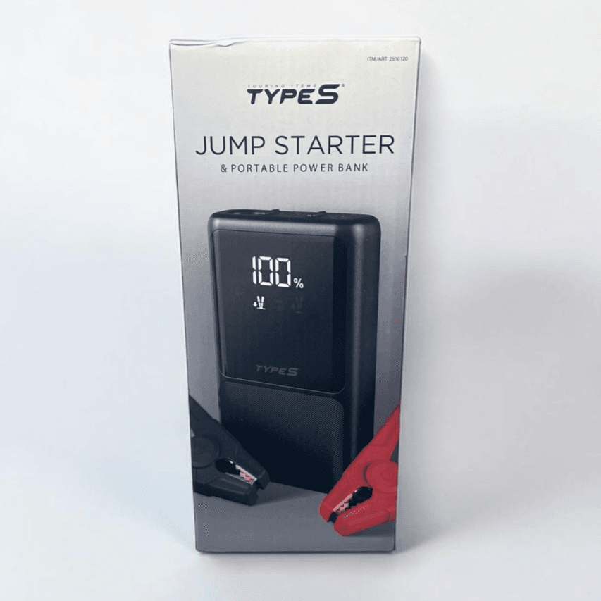 Touring Items Type S Jump Starter & Portable Power Bank