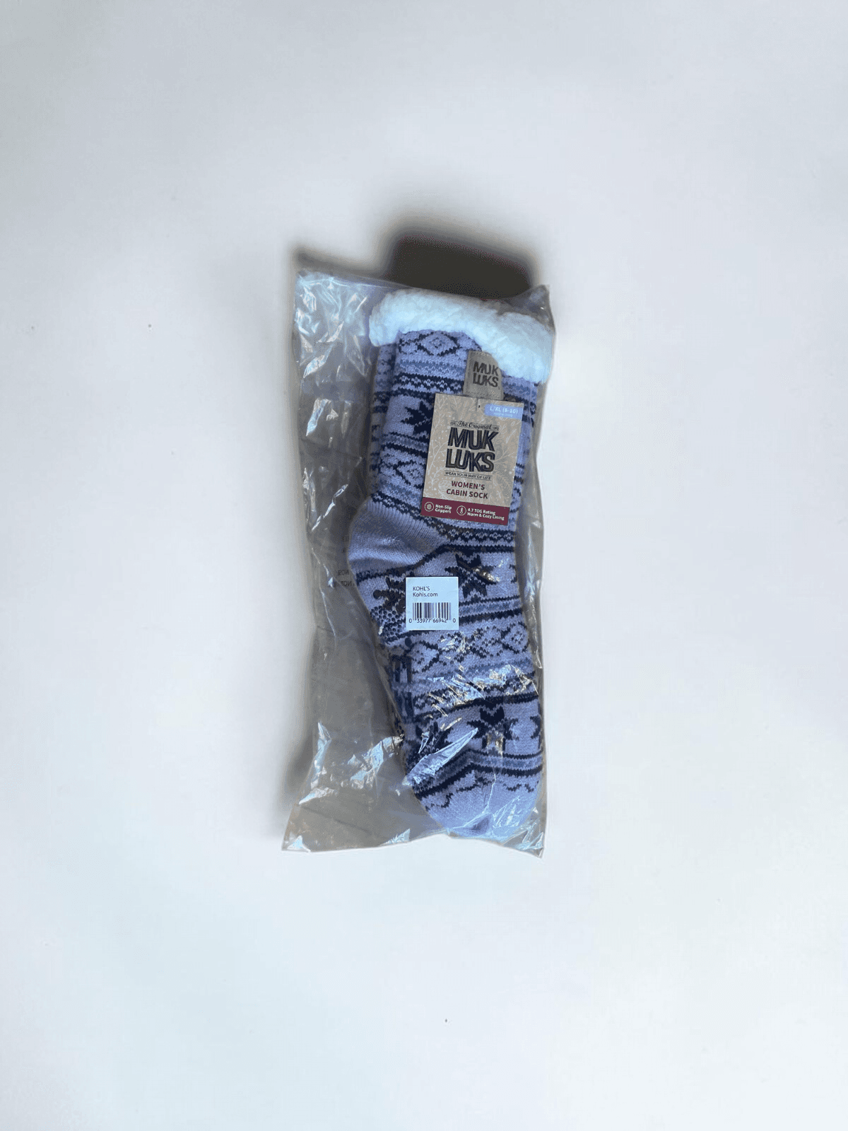 MukLuks Cabin Socks - L/XL (8-10)