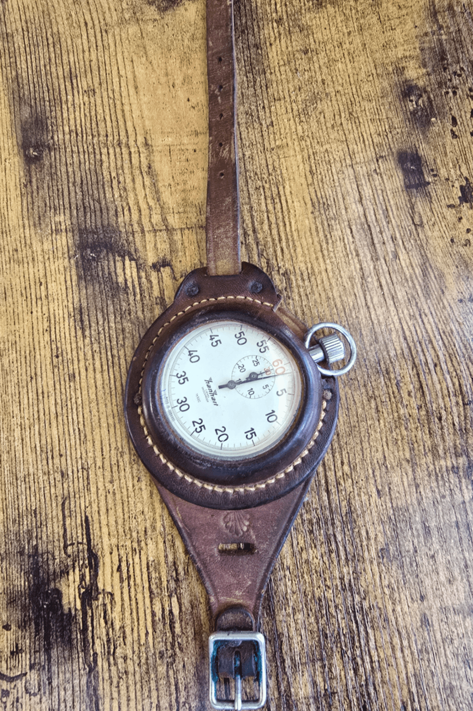 Hanhart Stopwatch Made in Germany 1/5 Sec - Thumbnail 3