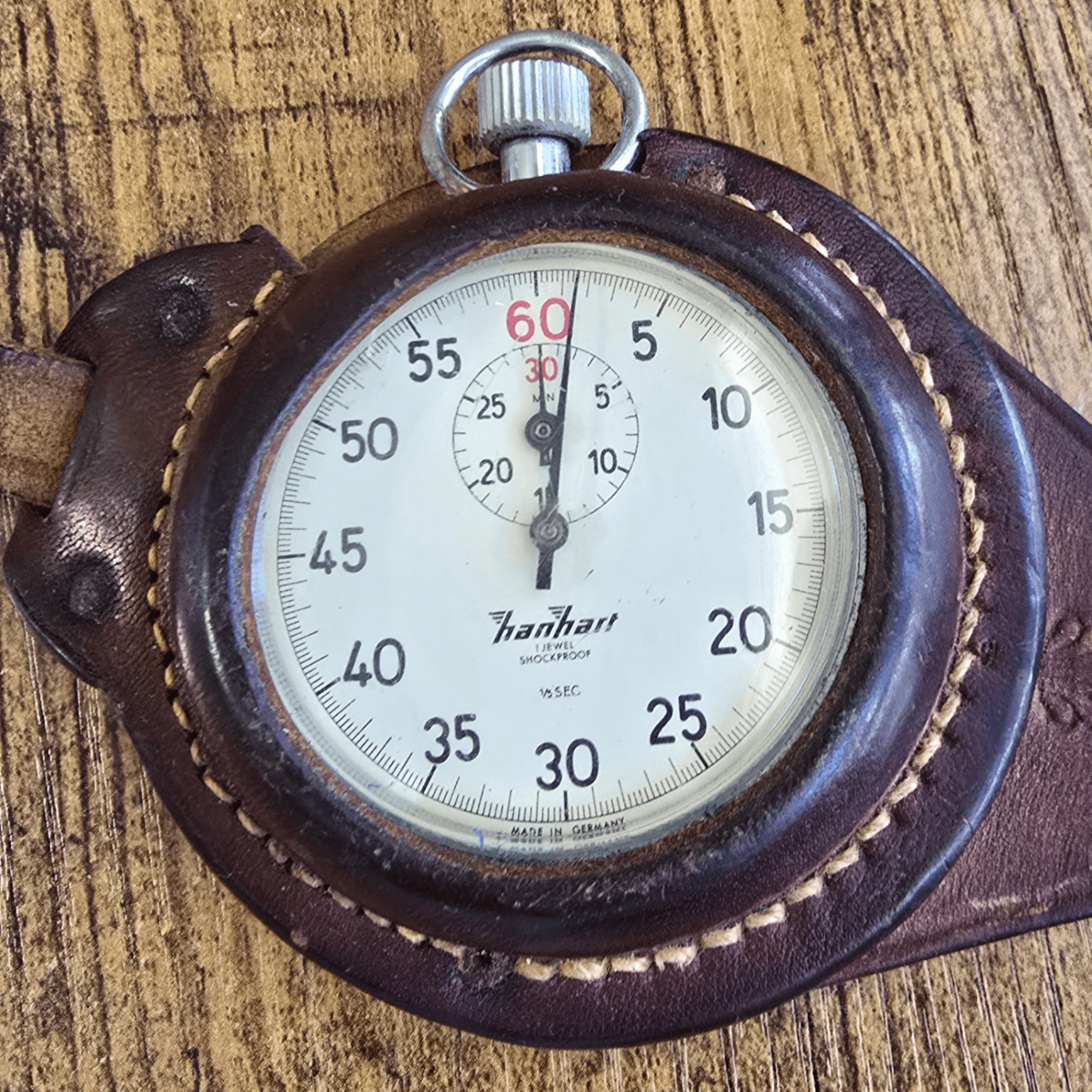 Hanhart Stopwatch Made in Germany 1/5 Sec - Image 1