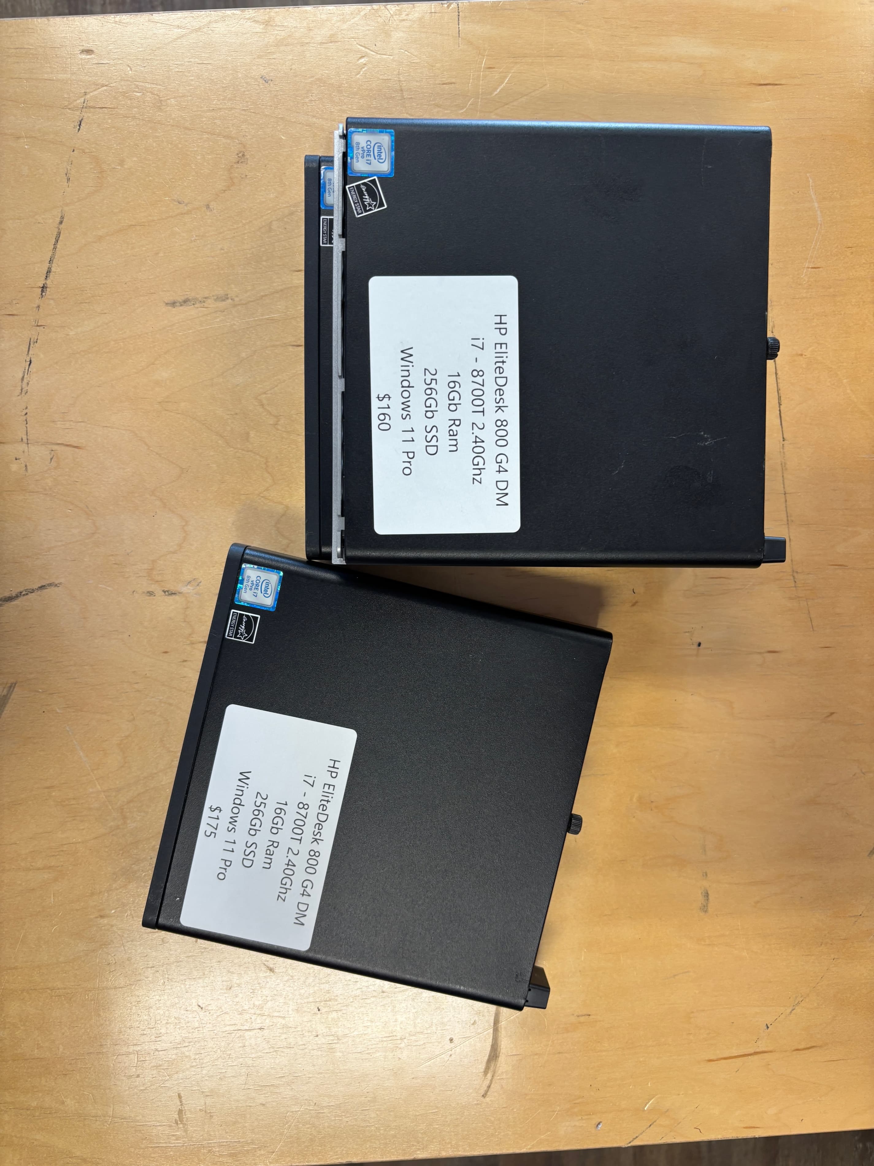 HP EliteDesk 800 G4 DM i7 16GB RAM 256GB SSD - Thumbnail 2