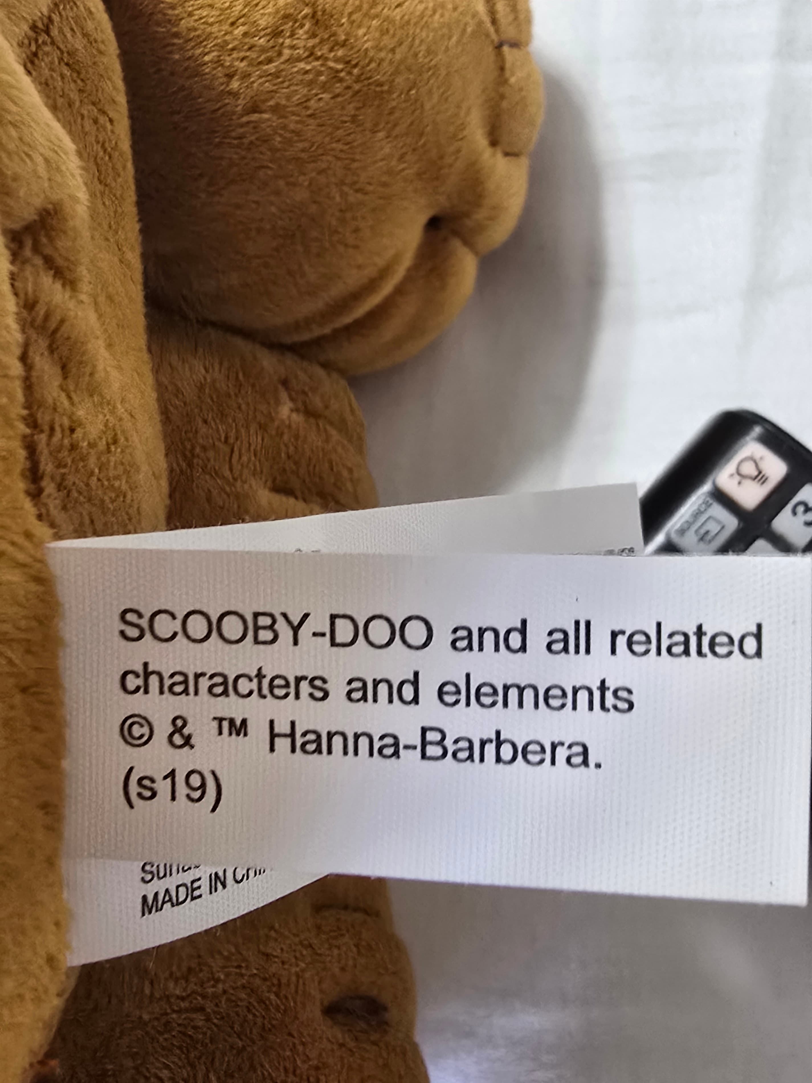 Scooby-Doo Plush Toy with Plaid Vest and Bow Tie - Thumbnail 5