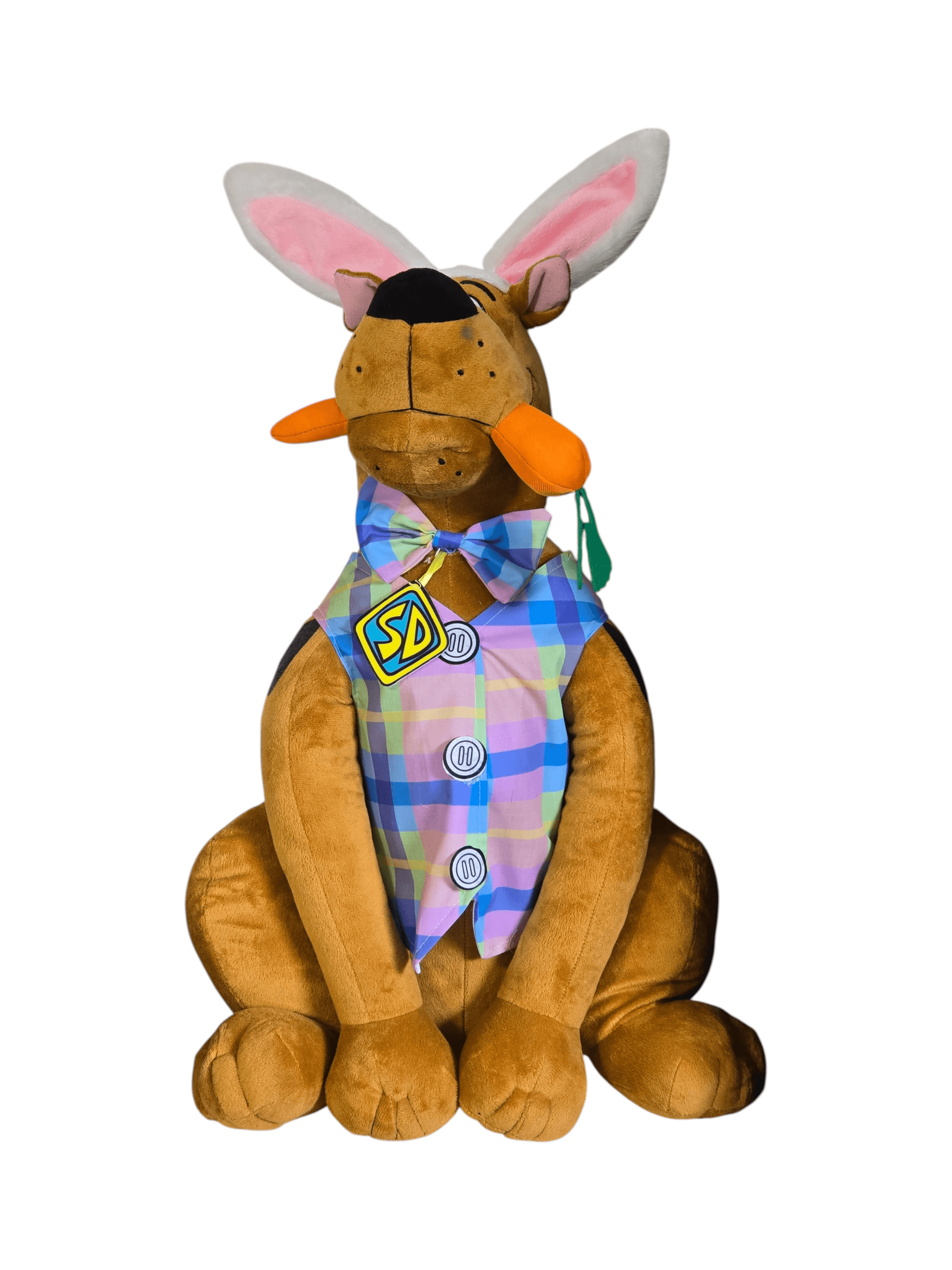 Scooby-Doo Plush Toy with Plaid Vest and Bow Tie - Thumbnail 6