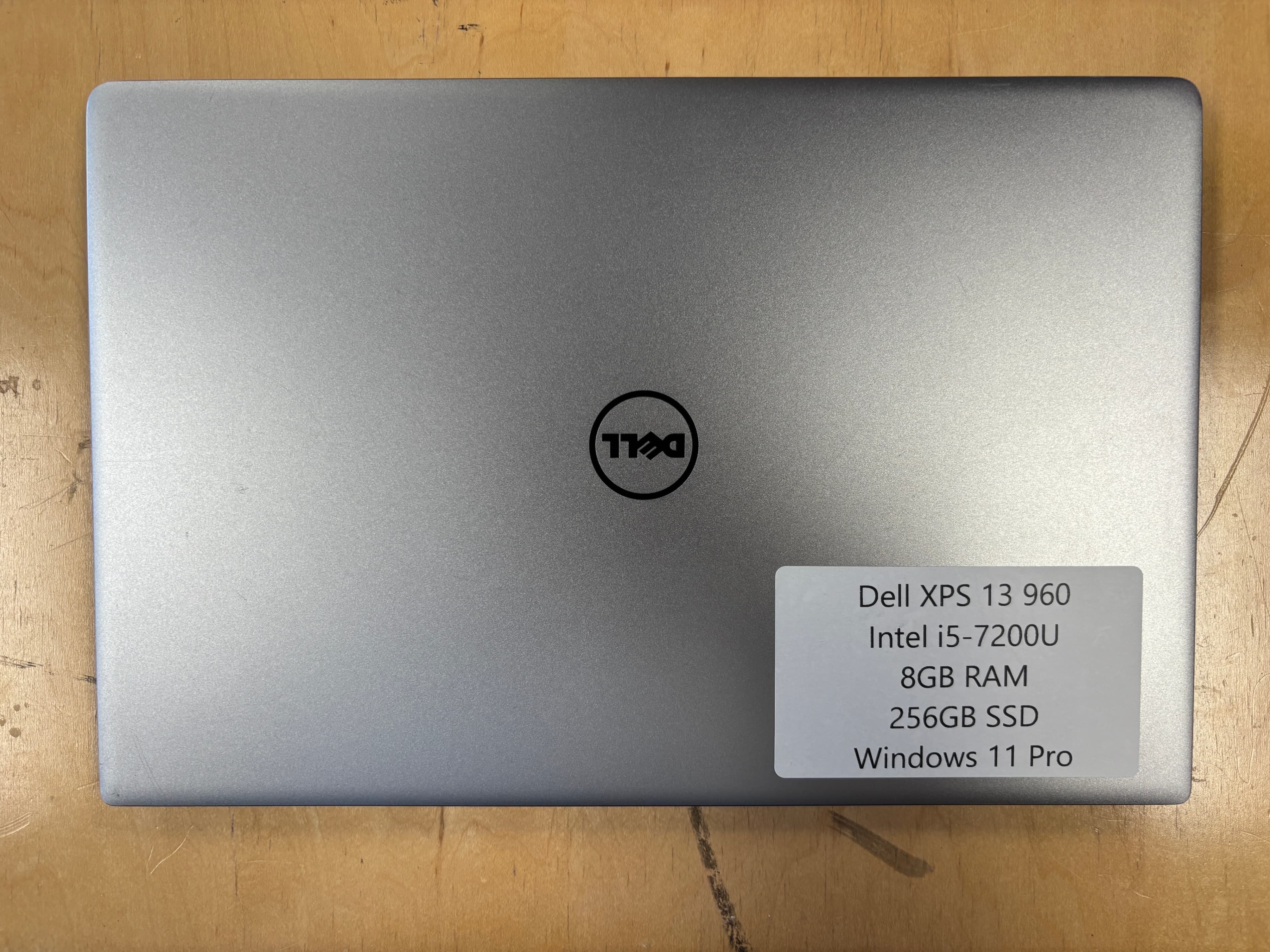 Dell XPS 13 960 Laptop i5-7200U 8GB RAM 256GB SSD - Image 1