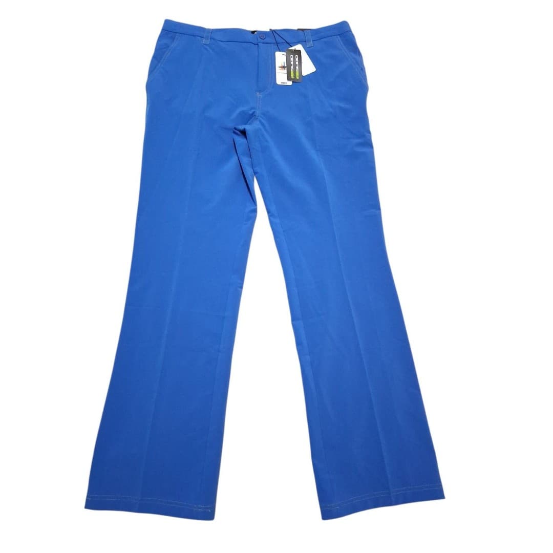 Sligo Preston Golf Pants Mens 36x32 Sonic Blue Stretch Performance NWT - Image 1